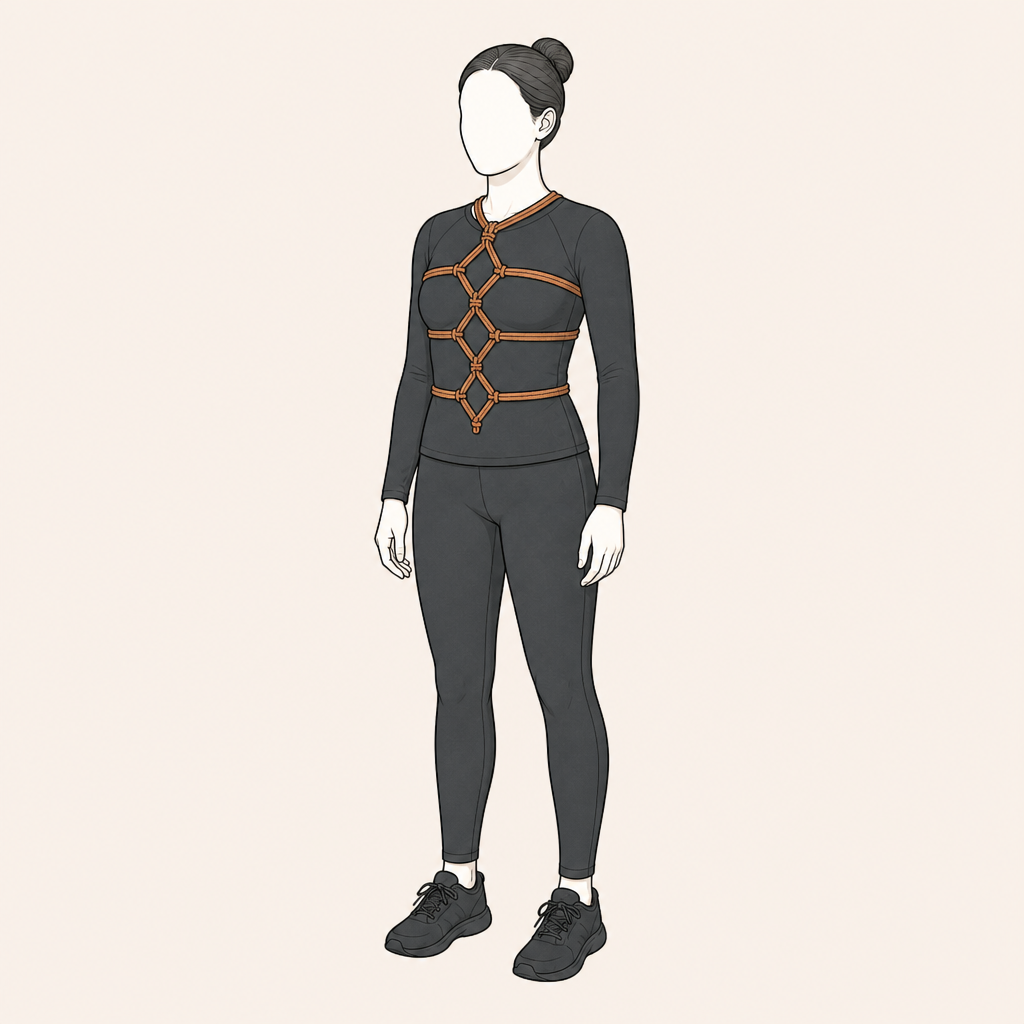 Diagram: Karada tied on yourself
